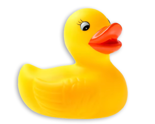 patito de goma